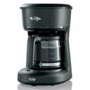 Mr. Coffee 12-Cup Switch Coffee Maker Black: Electric Drip Coffee Machine, 60 oz Capacity, Dishwasher-Safe Parts