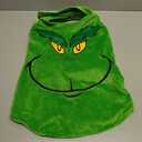 ComfyCamper Green Monster Dog Costume - X Large Medium Small French Lab Shepherd Retriever Cosplay Halloween Costumes, Large