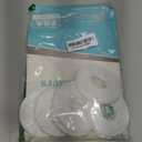 30 Pack White Round Clothing Size Closet Rack Dividers Hangers with 1 Bonus Marker (Outer 3.5, Inner 1.38 in Diameter)