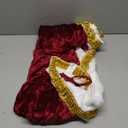 Kangaroo Red King Costume Mens Robe for Adults – Royal Prince Costume Cape For Men - Medieval Full Length King Cloak For Adults Suitable for Christmas, Renaissance Festivals & New Year Parties, One Size