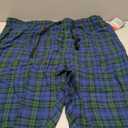 Hanes Men's Hanes Ultimate Men's Flannel Pant (X-Large, Green Plaid)