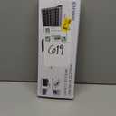 Wireless Keyboard and Mouse Ultra Slim Combo, TopMate 2.4G Silent Compact USB 2400DPI Mouse and Scissor Switch Keyboard Set with Cover, Batteries Included, for PC/Laptop/Windows/Mac  Gold Black