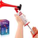 Handheld Air Horn, BANHAO Aluminum Loud Noise Maker Safety Boat Car Sports Events Handheld Air Pump Loud Safety Horn for Boats