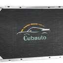 3 Row Aluminum Radiator For 1994-2000 Chevy/GMC C1500 C2500 C3500 K1500 K2500 K3500 Suburban Tahoe Yukon for Cadillac Escalade Pickup 5.7L 7.4L V8 Automotive Replacement Engine Radiator