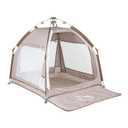 Baby Delight Go with Me Villa Portable Tent and Playard | Kids Tent and Playhouse | Indoor and Outdoor | Sandstone