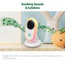 LeapFrog LF2415 Baby Monitor, 5 IPS LCD Screen, 1000ft Range, Night Vision, Soothing Lullabies, NightLight, 2-Way Audio, Temperature Sensor, SecureTransmission No WiFi