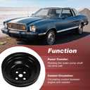 2 Groove Water Pump Pulley for Ford Small Block SBF 260