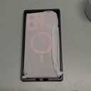 CANSHN Magnetic Compatible with iPhone 14 Pro Max Case, Upgraded [Full Camera Protection] [Compatible with Magsafe] [Translucent Matte] Shockproof Protective Phone Case Cover 6.7 Inch - Pink