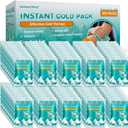 General Medi Instant Ice Cold Pack (4x 5.5)  100 Packs Disposable Cold Therapy Ice Packs for Pain Relief, Swelling, Inflammation, Sprains, Toothache  for Athletes & Outdoor Activities