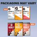 Gatorlyte Rapid Rehydration Electrolyte Beverage, Variety Pack, Lower Sugar, Specialized Blend of 5 Electrolytes, No Artificial Sweeteners or Flavors, 18 pack, 1 pack mixes with 16.9oz (500ml) water (EXP 10/16/26)