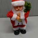 SdeNow Twerking Santa Claus, Booty Shaking Walking Circle Santa Claus Singing and Dancing Christmas Toys Xmas Electric Dolls for Kids-English Song