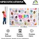 Womens History Month Banner International Womens Day Backdrop Sign Famous Women in History Decor Women's Month Decorations for Home Party
