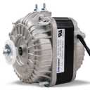 YZF18-25 Fan AC Motor 120V 18W 1.01A 60Hz Shaded Pole Condenser Motor Replace YZF10-20 YZF6-13 W0301905 for Refrigeration Equipment Radiator Evaporator Freezer, Small Ventilation Equipment 1550rpm
