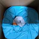 Inflatable Water Double Slides Park, Bounce House with Arched Water Gun Spray, Jumping Castle with Air Blower