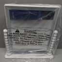 Small Desk Mirror with Lights, Lighted Makeup Mirror with Light, Portable Tabletop Make Up Mirror for Desk, Vanity Mirror with Lights,Smart Touch Control, Dual Power Supply, 360Rotation (11"L x 9"W, White)