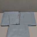 Amazon Basics Lightweight Super Soft, Wrinkle-Free Easy Care Microfiber 4 Piece Bed Sheet Set with 14-Inch Deep Pockets, Full, Spa Blue, Solid