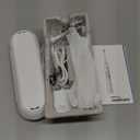 PHILIPS Sonicare ProtectiveClean 6100 Rechargeable Electric Toothbrush, with Pressure Sensor, 3 Cleaning Modes, SmarTimer and QuadPacer, 14-Day Battery Life, Travel Case, White, Model HX6877/21