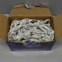 200 Christmas Icicle Lights, Warm White Clear Bulbs with 23FT Long White Wire, Professional Grade String Lights for Indoor & Outdoor,Xmas,Party, Patio, Courtyard, Window, Fence, Trees Decor