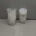 15 Pack Plastic Buckets for Drinks, 32 OZ Cocktail Buckets Reusable Smoothie Bucket with Lid and Straw, 1Liter Large Ice Cream Pails for Halloween Football Parties Bar Beer