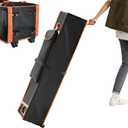 10x10x62 Inch Tent Bag Replacement Part, Made with 800D Waterproof Oxford Fabric, Features Handles & Roller Wheels for Easy Transport, Durable Canopy Carrying Bag Designed for 10x10 Pop-Up Tents