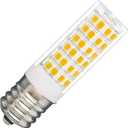 KEL 2812 Bulb KEI D28M KEL 2815 KEI D28A KEL2811 Bulb Refrigerator 4W Replacement AC100-265V 3.8W E17 Intermediate Base Freezer LED Lamp, Warm White 3000K 560LM, 1- Pack
