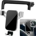 LUNQIN Car Phone Holder for Mercedes Benz C-Class 2022 2023 2024 2025 2026 and GLC Class 2023-2026 and CLE 2024-2026 Auto Interior Accessories Cell Phones Mount Cellphone Mobile Cradle Screen Stand