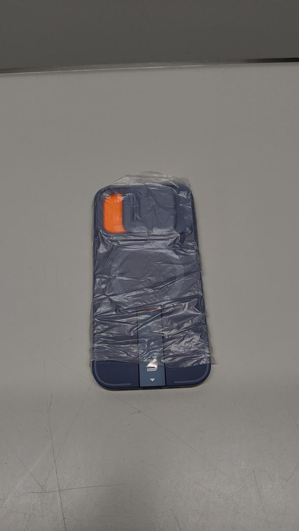 SURITCH for iPhone 15 Pro Max Case with Magnetic Camera Slide Cover and Adjustable Kickstand, Compatible with MagSafe, Shockproof Bumper Case Slim Protective Cover 6.7 Inch, Blue