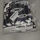 Geometric Bath Hand Towels Set of 2, Mexican Ethnic Aztec Geometric Decorative Bath Towels Soft Super Absorbent Hand Towels for Bathroom Hotel Gym Home Decor,14"X28"