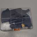 Steam Cleaner Accessories Compatible with Granarbol Steam Cleaner, Nylo/ Brass Brush, Window/ Surface Scraper/ Towel Cover for Handheld Steamer Cleaning with Storage Case-18 PCS