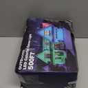 Permanent Outdoor Lights, 500FT RGB Eave Light, IP67 Waterproof Lighting for House, Smart LED with App/ Remote Control for Outdoor Decor, Garden Decor, Party, Holiday