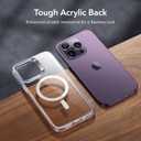 ESR for iPhone 14 Pro Max Case, Compatible with MagSafe, Shockproof Military-Grade Protection, Scratch-Resistant Back, Magnetic Phone Case for iPhone 14 Pro Max, Classic Hybrid Case, Clear