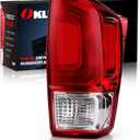 OKLPF Rear Brake Tail Lights Compatible With 2016 2017 2018 2019 2020 2021 2022 2023 Toyota Tacoma Pickup Replace 81550-04170,Red Taillights Assembly,Includes A Luxurious Box,Right Passenger Side