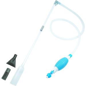 Aquarium Water Changer with Silicone Hose (5.1ft), Fish Tank Siphon Vacuum Cleaner Accessories for Gravel & Sand Cleaning