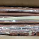 Car Seat Covers, Leather Seat Covers for Cars Full Set, Waterproof and Breathable Suitable for Most SUV/Truck/Sedan/Automotive 5 Pack (Brown)