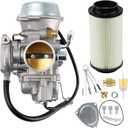 Carburetor for Polaris Sportsman 500 4X4 HO 2001-2005 2010-2012(Only HO)/Polaris Scrambler 500 4X4 1997-2009/Polaris ATP 500/Worker 500 with air filter