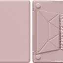 Designed for MacBook Pro 14 Inch Case 2021 2022 2023 2024 2025 Release A3434 A3112 M5 A3112 A3401 A3185 M4 A2918 A2992 M3 A2779 M2 A2442 M1 Pro/Max Protective Premium Leather Case, Pink