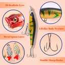 2025 New Advent Calendar Fishing Christmas Countdownfishing advent calendar 2025A set that includes fishing bait, suitable for fishing enthusiasts, adults, boys, Christmas gift