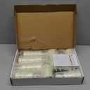 Raycare Flameless Candle with Remote Timer  9 Flickering Acrylic Battery Operated LED Pillar Candles with Embedded Star String for Valentine's Day, Home Decor, and as a Gift (Ivory)