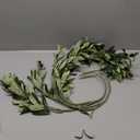 39 Inch Artificial Olive Branch Greenery Stems Fake Plants with 222 Leaves for Vase Faux Olive Branches Home Decor Indoor 2 Pack