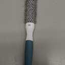 Round Brush for Blow Drying - Extra Small Ceramic Thermal Ionic Roller Brush for Sleek, Salon Blowout - Lightweight Round Hair Brush for Precise Styling and Manageable Hair (Bristle 1.7in, Barrel 1in)