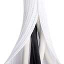 6.6ft - 4/5 inch White Cable Sleeve, Cable Organizer for Desk PC TV Computer, Wire Protector Cable Wrap Cover, Cord Management for Home Office