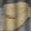 Latepis Yellow Round Rug 3ft Small Circle Faux Sheepskin Fur Rug Fluffy Boho Plush Rug Cute Furry Rugs for Bedroom Cushion Home Decor