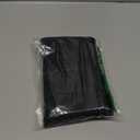 OQQ Yoga Pants Women High Waist Stretch Casual Soft Straight Leg Bottoms (Small Long, Black)