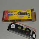 Laser Level Line Tool, Multipurpose Laser Level Kit Standard Cross Line Laser leveler Beam Tool with Metric Rulers 8ft/2.5M for Picture Hanging cabinets Tile Walls by AikTryee.