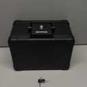 Honeywell Safes & Door Locks - Small Safe Box Chest for Home - Fireproof Safe Holds #10 Envelopes, USB Flash - Strong ABS Plastic - Document, Money Safe with Key Lock System - 0.15 CU, Black - 1101 (4.0 litre)