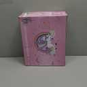 GirlsHome Dance Mat - Unicorn Toys for Girls Electronic Dance Pad with 5 Game Modes, Built-In Music, Touch Sensitive Light Up LED Kids Musical Mat, Christmas & Birthday Gift for Toddler Girls 3-12