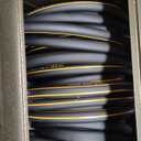 Giraffe Tools SW5-100ft Metal Hose Reel Box, 100 ft Rubber Hose Garden Hose Storage Heavy Duty Reel Hideaway, Crank Handle, 100ft 5/8" Hose, Green