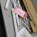 Fudios Lighted White Tree Willow 4FT 450 LED Fairy Lights, Christmas Artificial Tree Lights Plug in for Indoor Outdoor Holiday Decoration