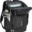 STANLEY Vitalize Backpack | Gym, Work & Travel Bag with Laptop Sleeve | Expandable Bottom Compartment | Tumbler & Water Bottle Pockets | Durable Recycled Fabric | Black