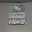 PRETTYGARDEN Women's Faux Leather Tube Tops 2025 Summer Strapless Asymmetrical Ruched Bandeau Shirts Going Out Club Outfits (L)